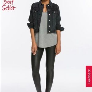 Brand New! Spanx faux leather leggings